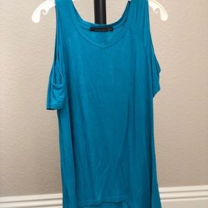 Urban Coco Blue Tunic Top